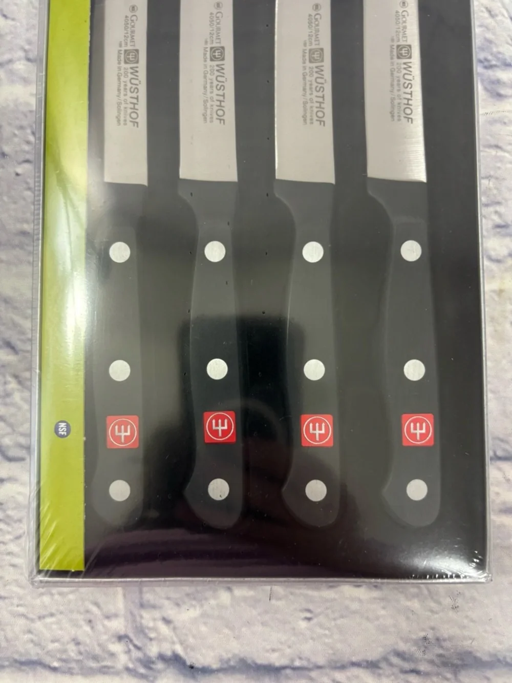 Wusthof Gourmet 4-Piece Steak Knife Set - 9729 / 4050/12cm - NEW - Germany - Picture 5 of 10